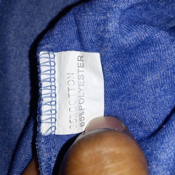 Women's Light-Weight Blue Sweat Top (Size XXL) - Picture 7 of 7